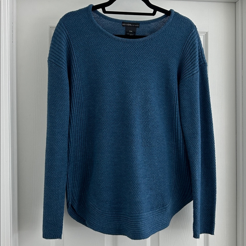 Women’s Teal Blue Tunic Sweater